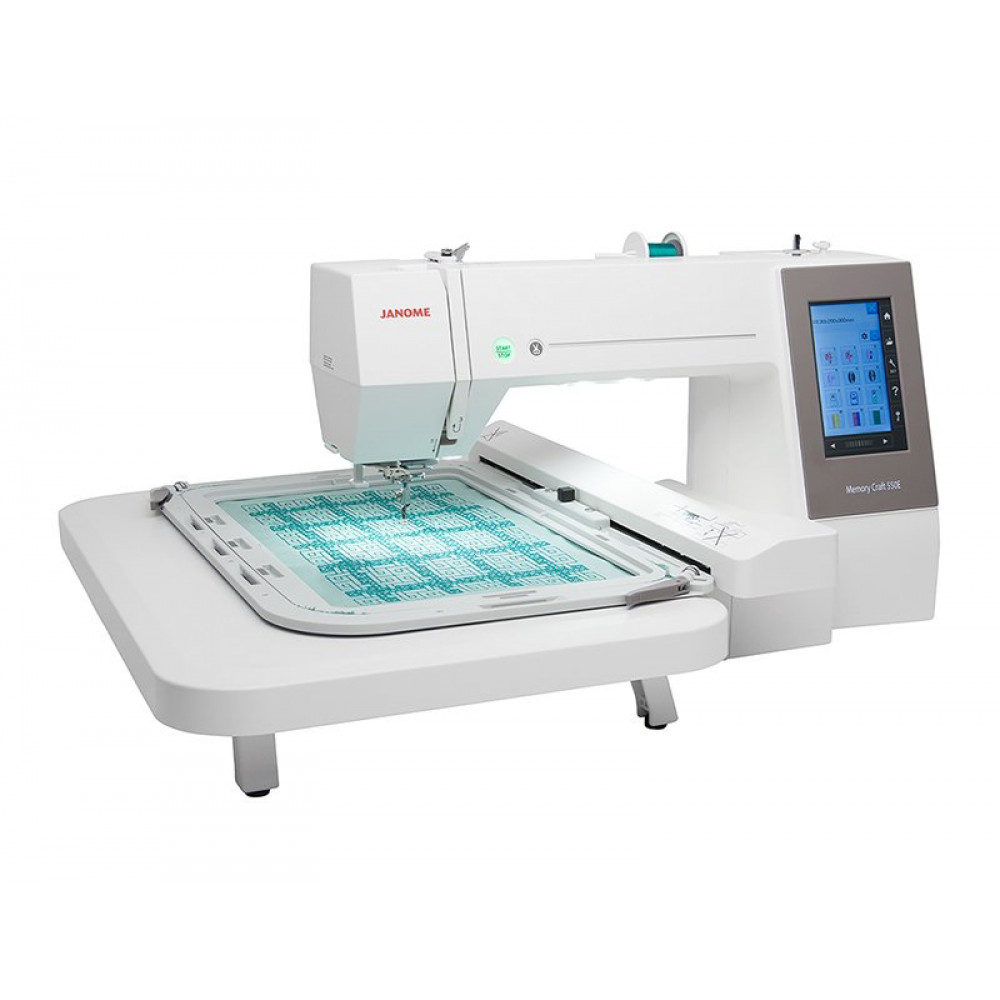 

Вышивальная машина janome memory craft 550e Grey, 550e
