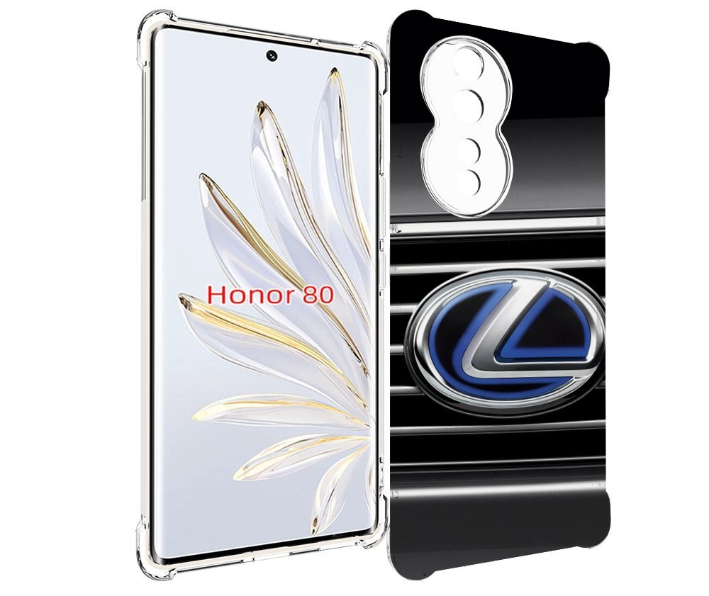 

Чехол MyPads lexus-2 для Honor 80, Прозрачный, Tocco