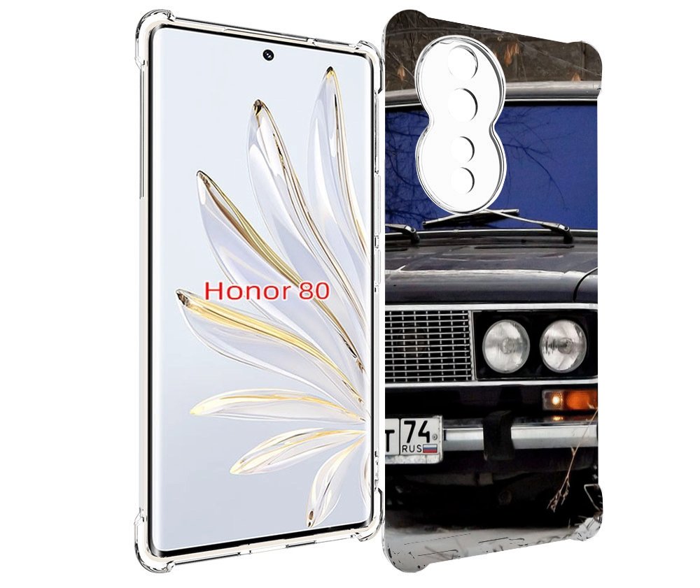 

Чехол MyPads lada ваз 1 для Honor 80, Прозрачный, Tocco