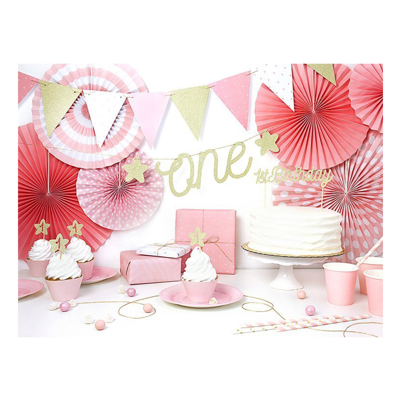 

Розочки декоративные PartyDeco 3 шт в ассортименте