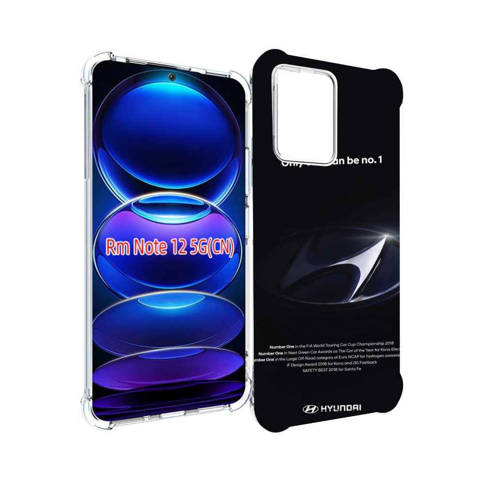

Чехол MyPads hyundai 3 для Xiaomi Redmi Note 12, Прозрачный, Tocco