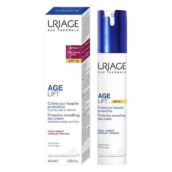 Дневной крем для лица Uriage Age Lift Creme Jour Lissante Protectrice SPF30 40мл