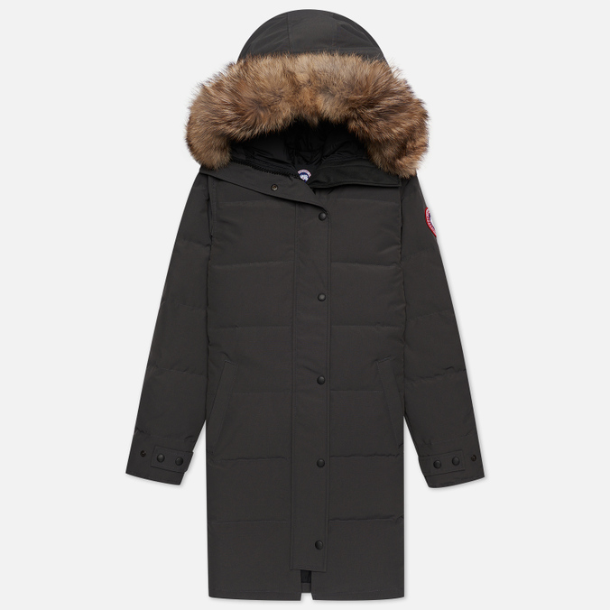 Женская куртка парка Canada Goose Shelburne серый, Размер XXS