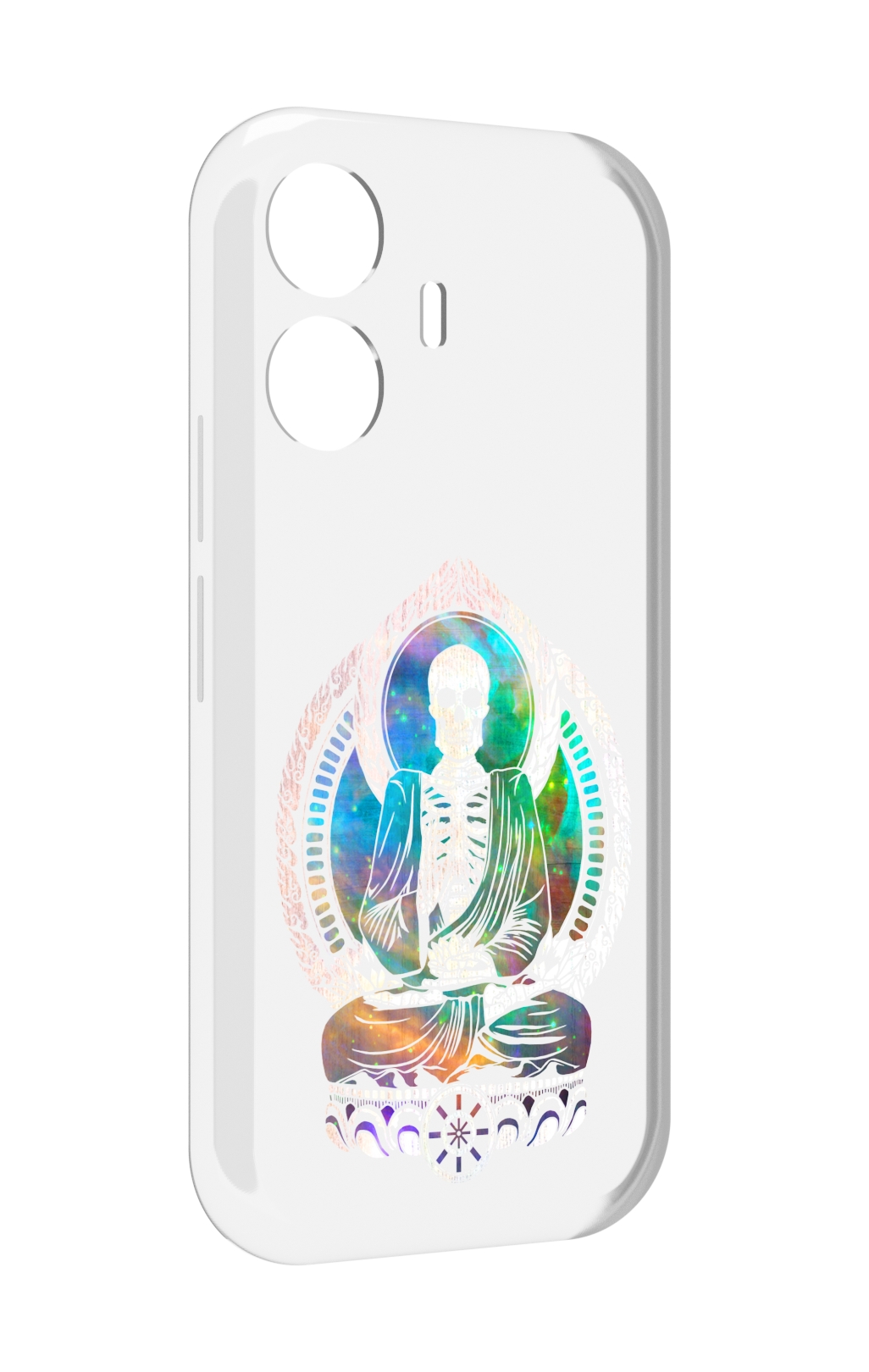 

Чехол MyPads умный скелет для Vivo Y77E / Vivo iQOO Z6 Lite, Прозрачный, Tocco