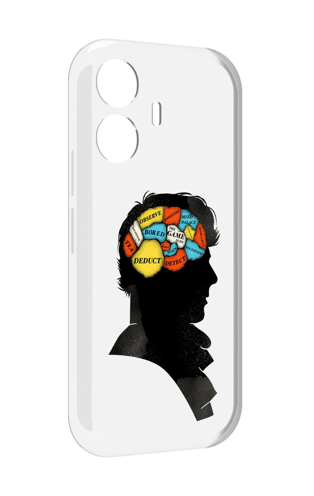 

Чехол MyPads темный рисунок для Vivo Y77E / Vivo iQOO Z6 Lite, Прозрачный, Tocco