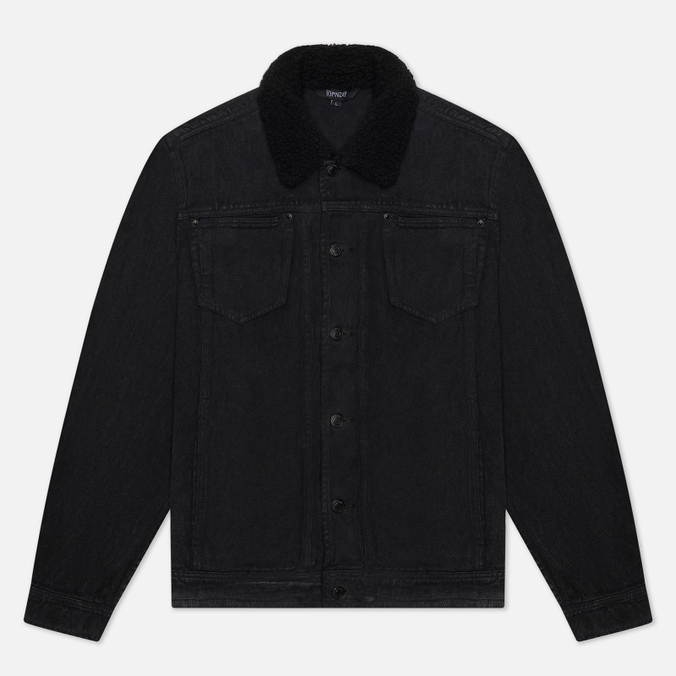 

Мужская джинсовая куртка Ripndip Fucking Fuck Denim Sherpa чёрный, Размер M, Черный, Fucking Fuck Denim Sherpa