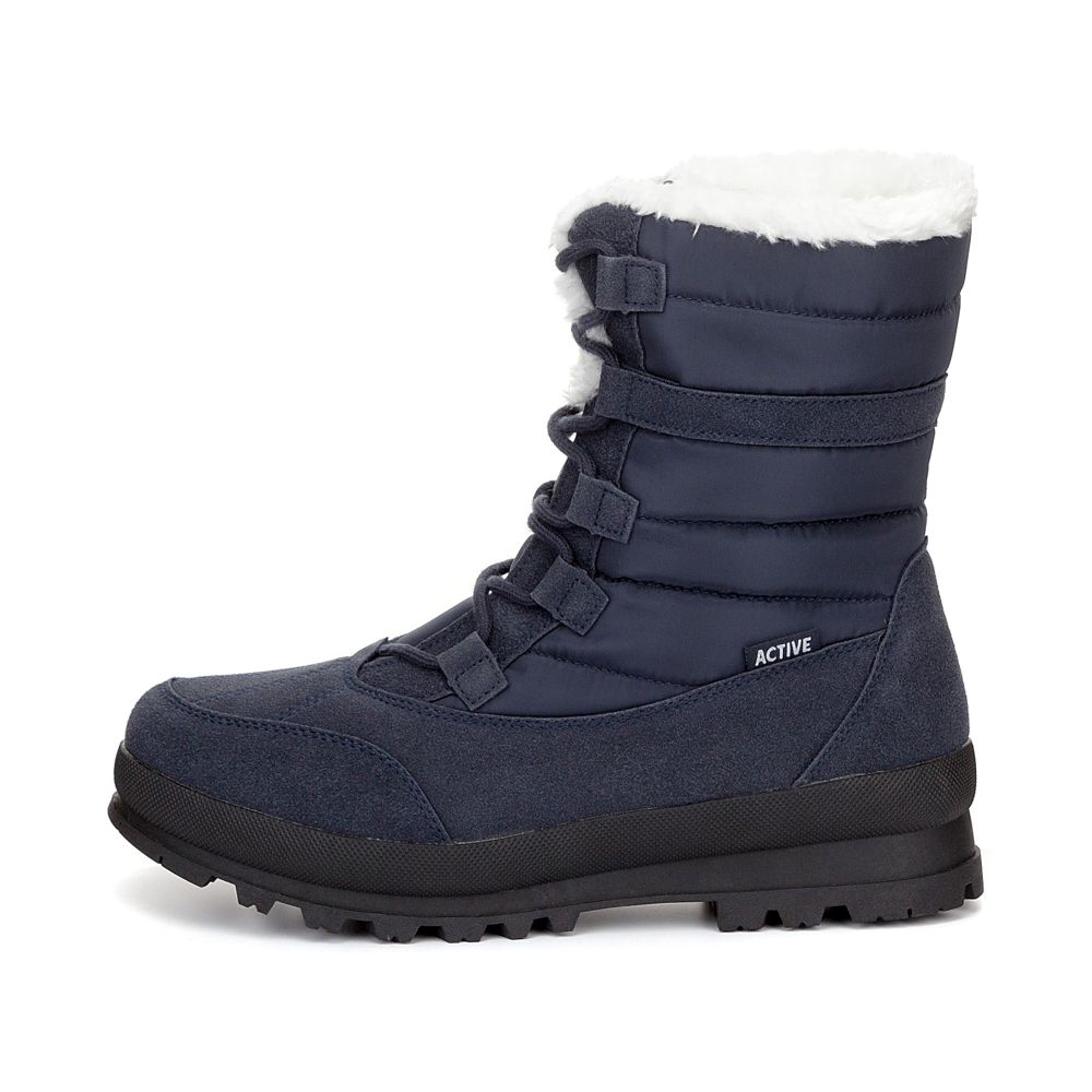 

Дутики женские ZENDEN 189-12WA-055TW синие 40 RU, 189-12WA-055TW