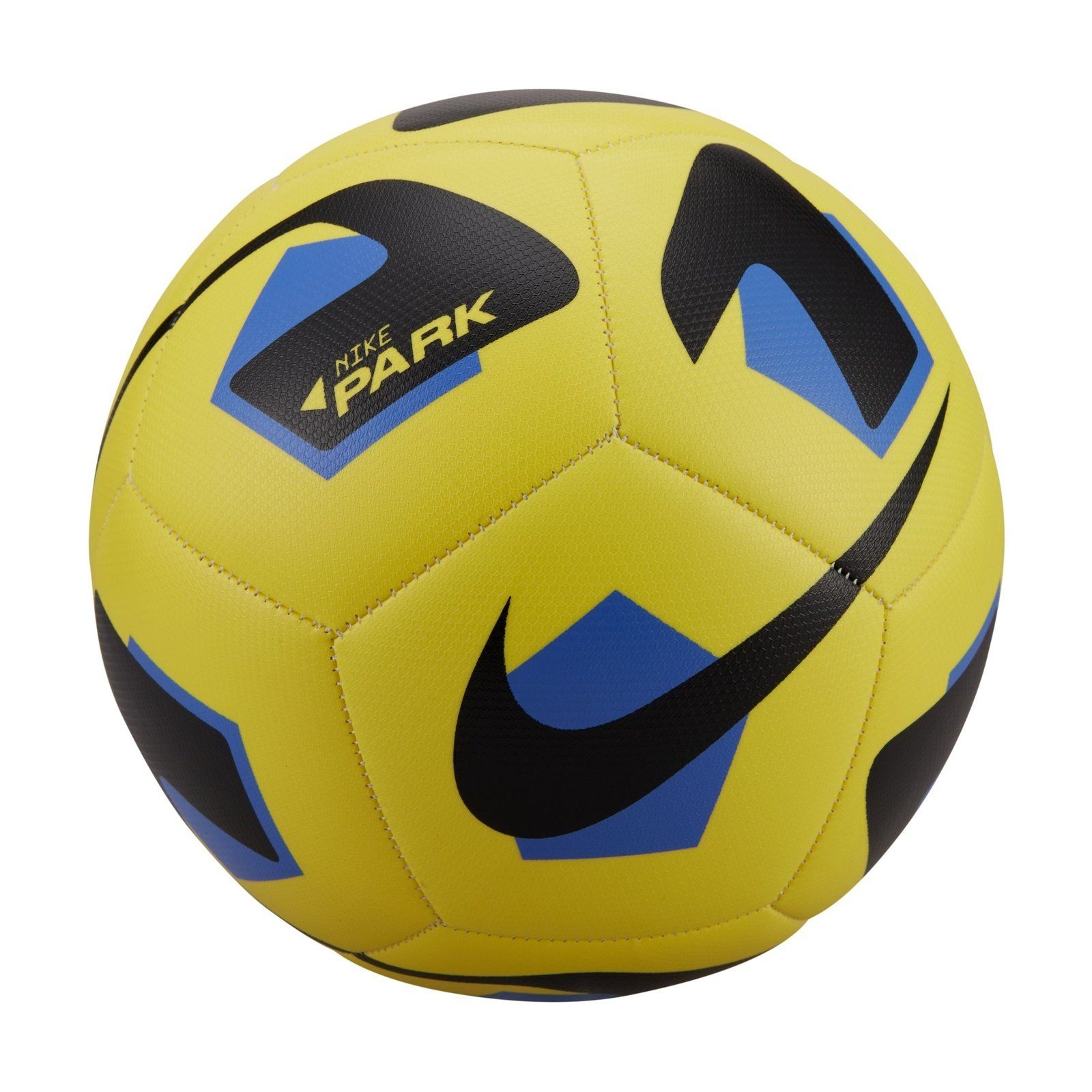 Мяч футбольный Nike размер 5, жёлтый с синим, DN3607-765