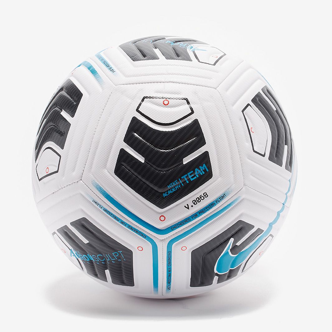 Мяч футбольный Nike размер 4, белый с чёрным, CU8047-102