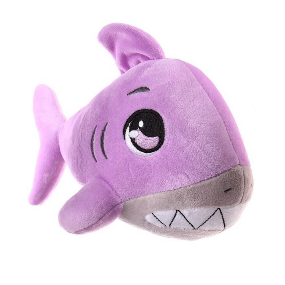 Мягкая игрушка Акула, цвет фиолетовый