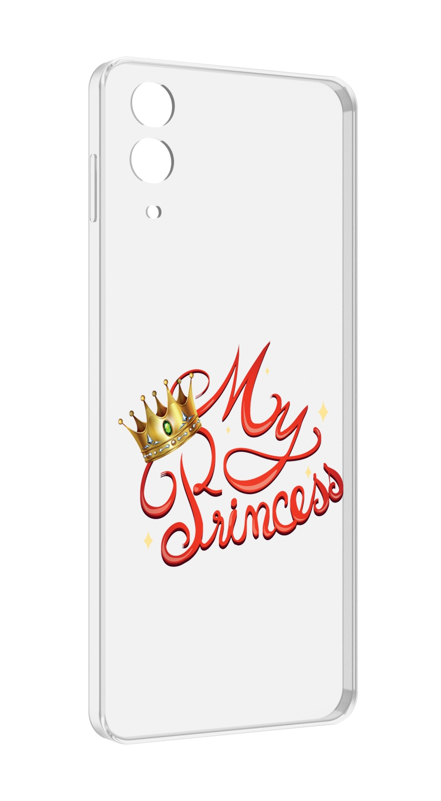 

Чехол MyPads моя-принцесска детский для Samsung Galaxy Z Flip 4 (SM-F721), Прозрачный, Tocco
