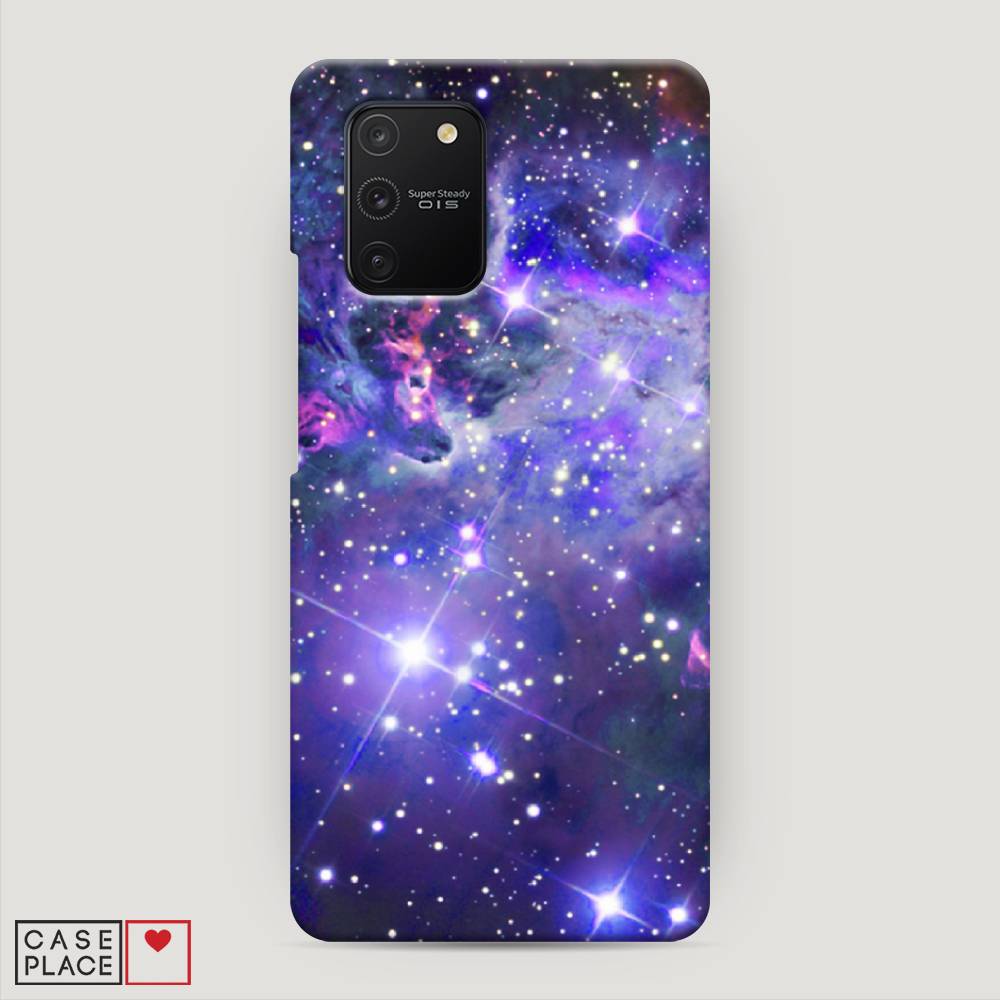 

Пластиковый чехол "Яркая галактика" на Samsung Galaxy A91, 29920-3