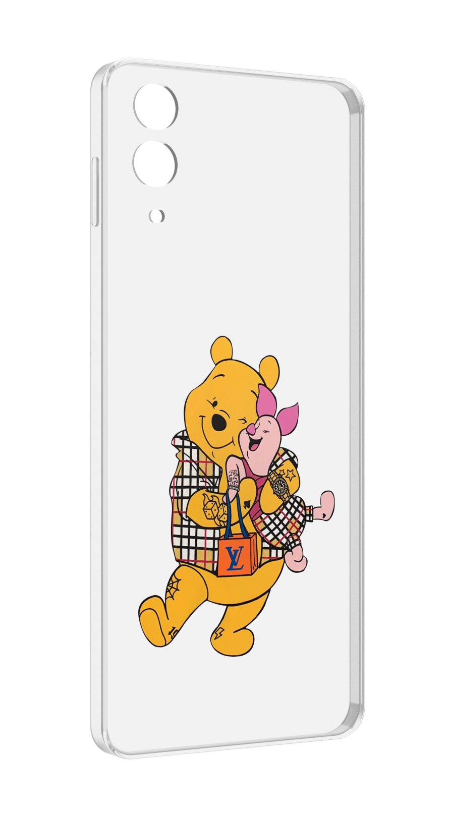 

Чехол MyPads модный-медведь-из-винни-пуха для Samsung Galaxy Z Flip 4 (SM-F721), Прозрачный, Tocco