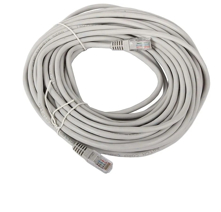 

Кабель NoBrand RJ-45 15м (inernet-provod-15-metr) серый