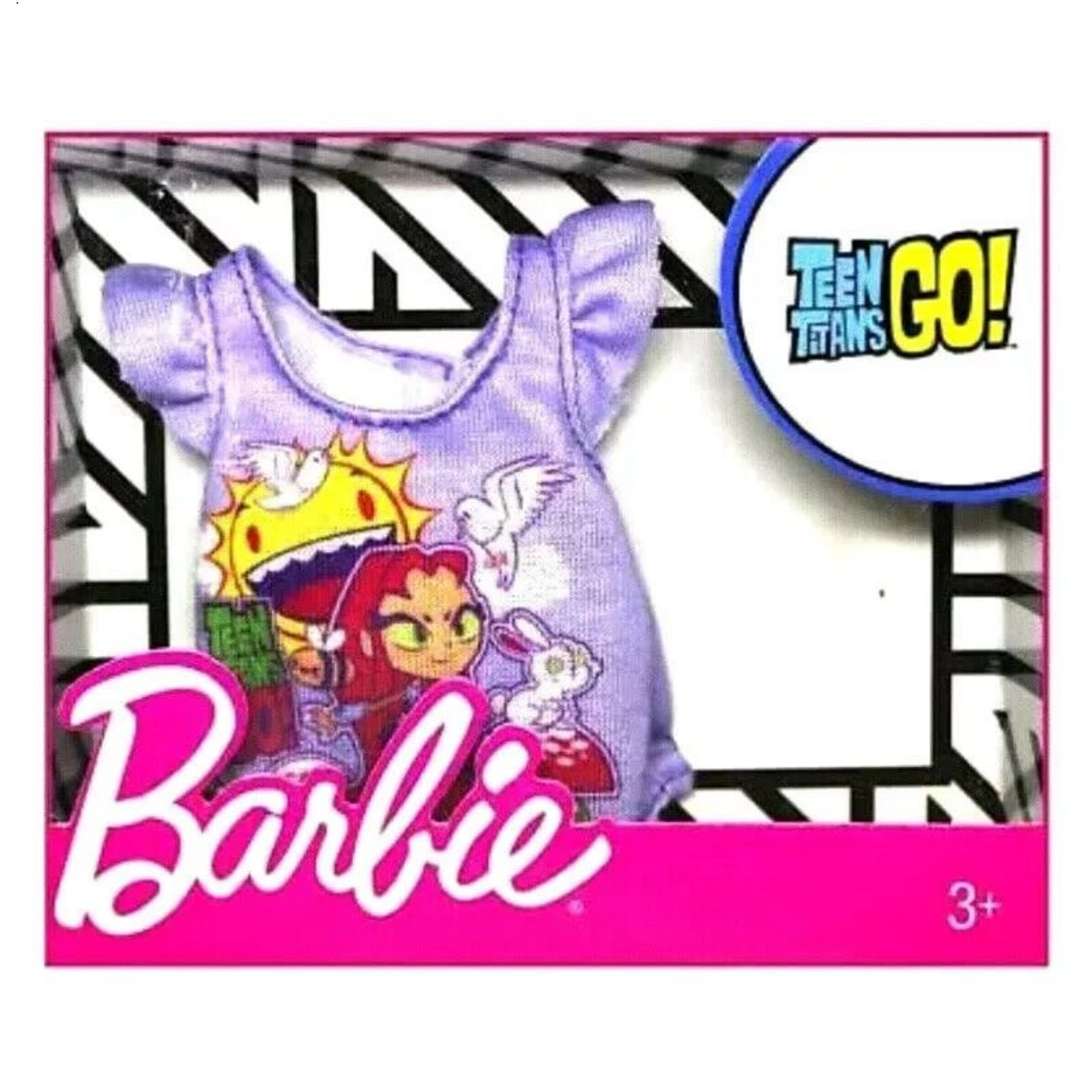 

Одежда для куклы Барби Модный сиреневый топ Barbie Fashion Teen Titans Go, Фиолетовый