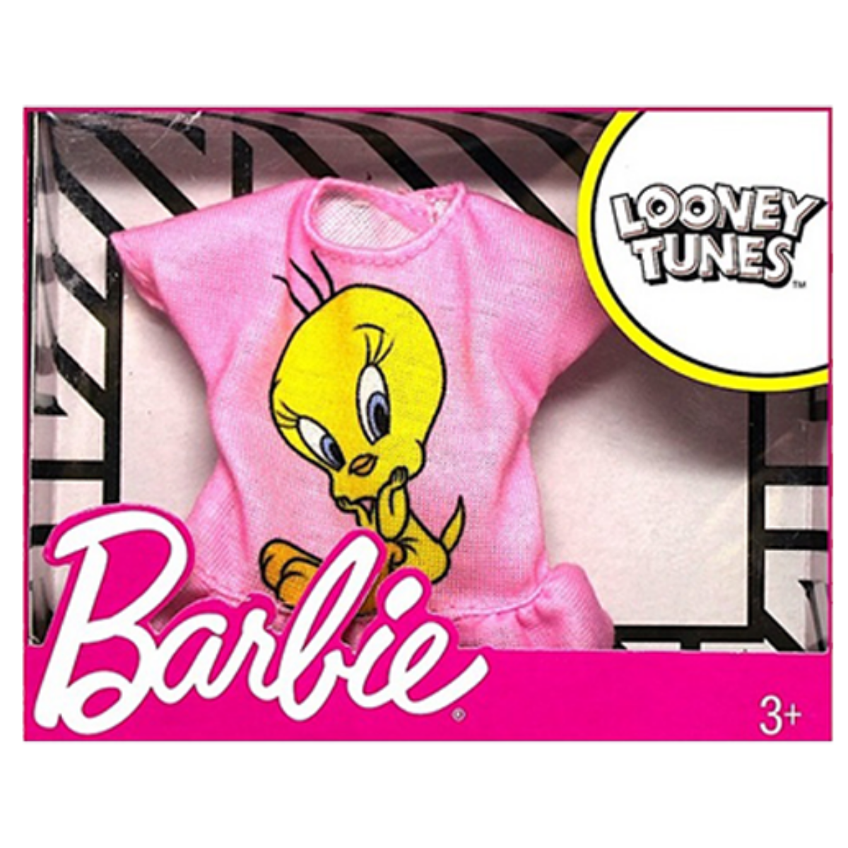 

Одежда для куклы Барби Модный топ Barbie Fashion Looney Tunes, Розовый