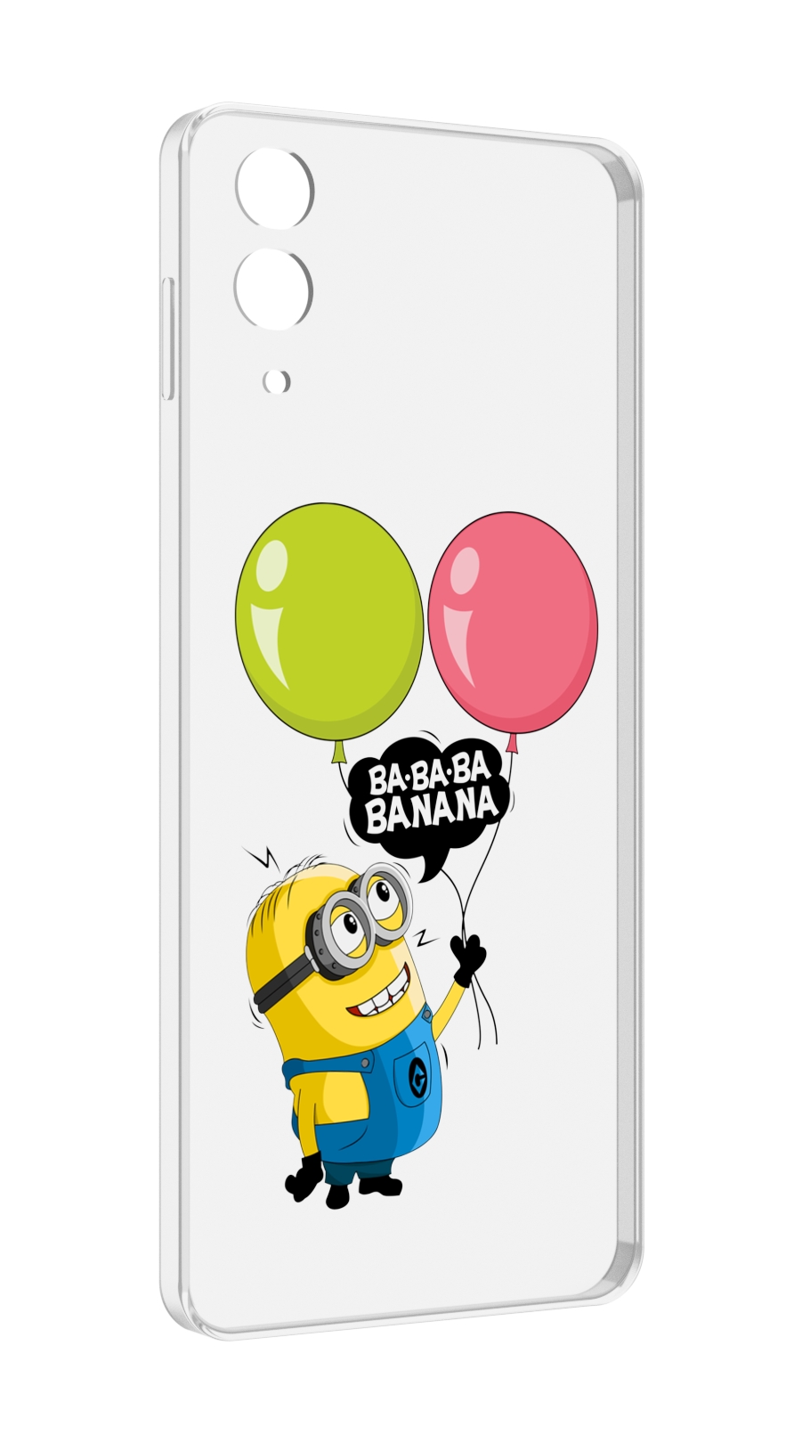

Чехол MyPads миньон-с-шариками для Samsung Galaxy Z Flip 4 (SM-F721), Прозрачный, Tocco