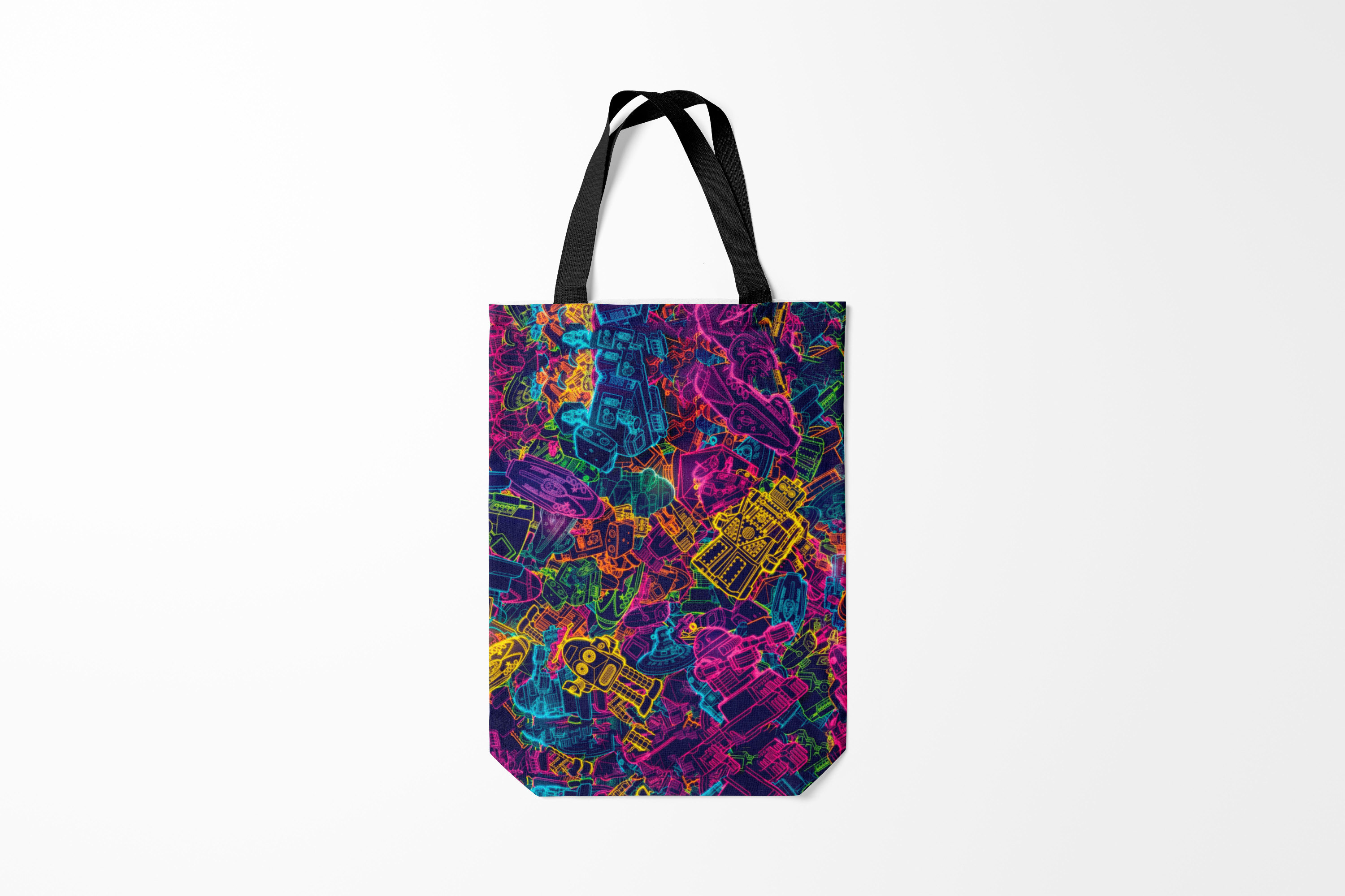 

Сумка шoппер унисекс Burnettie Космос SPACE PSY, черный, Космос SPACE PSY