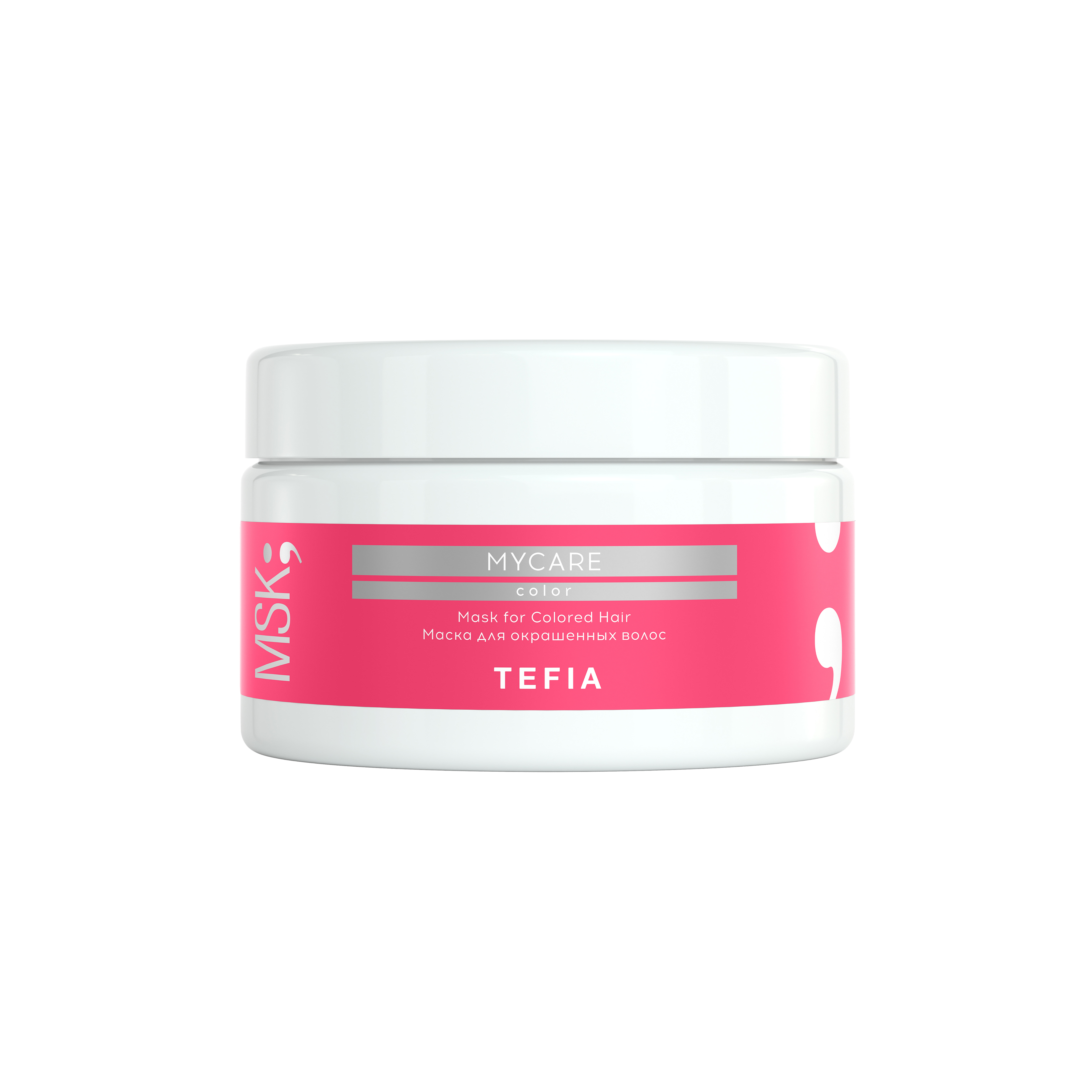 Маска TEFIA для окрашенных волос профессиональная 250мл, Линия MYCARE Color tefia т 9 85 тонер розовый жемчуг color creats 60 мл