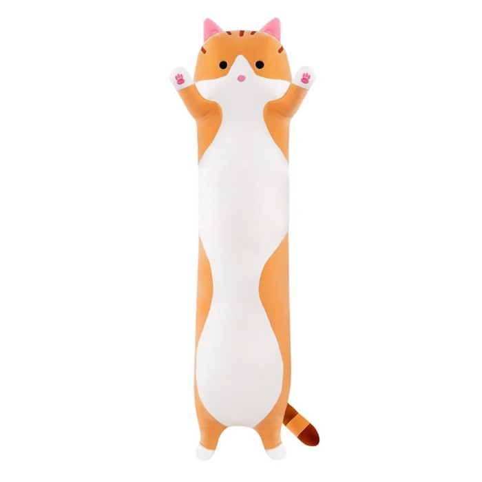 

Мягкая игрушка Кот Батон, цвет рыжий, 110 см 21306/110/Р, Оранжевый