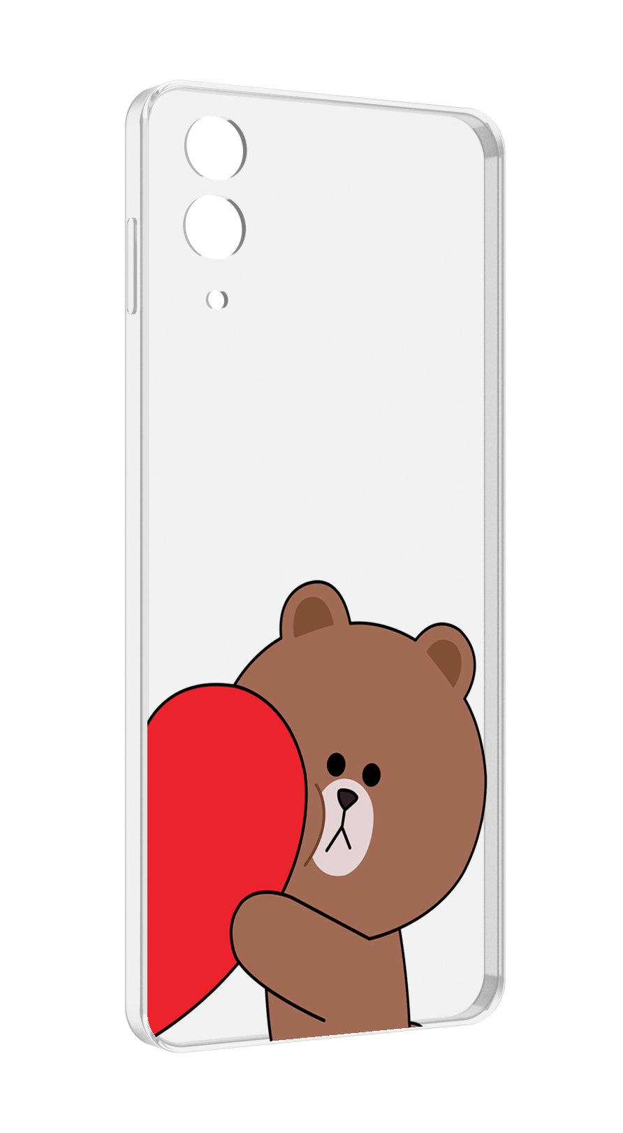 

Чехол MyPads медвежонок детский для Samsung Galaxy Z Flip 4 (SM-F721), Прозрачный, Tocco
