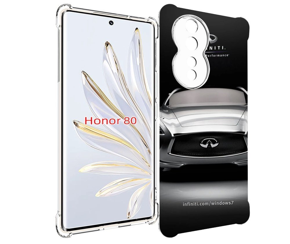 

Чехол MyPads infiniti-1 для Honor 80, Прозрачный, Tocco