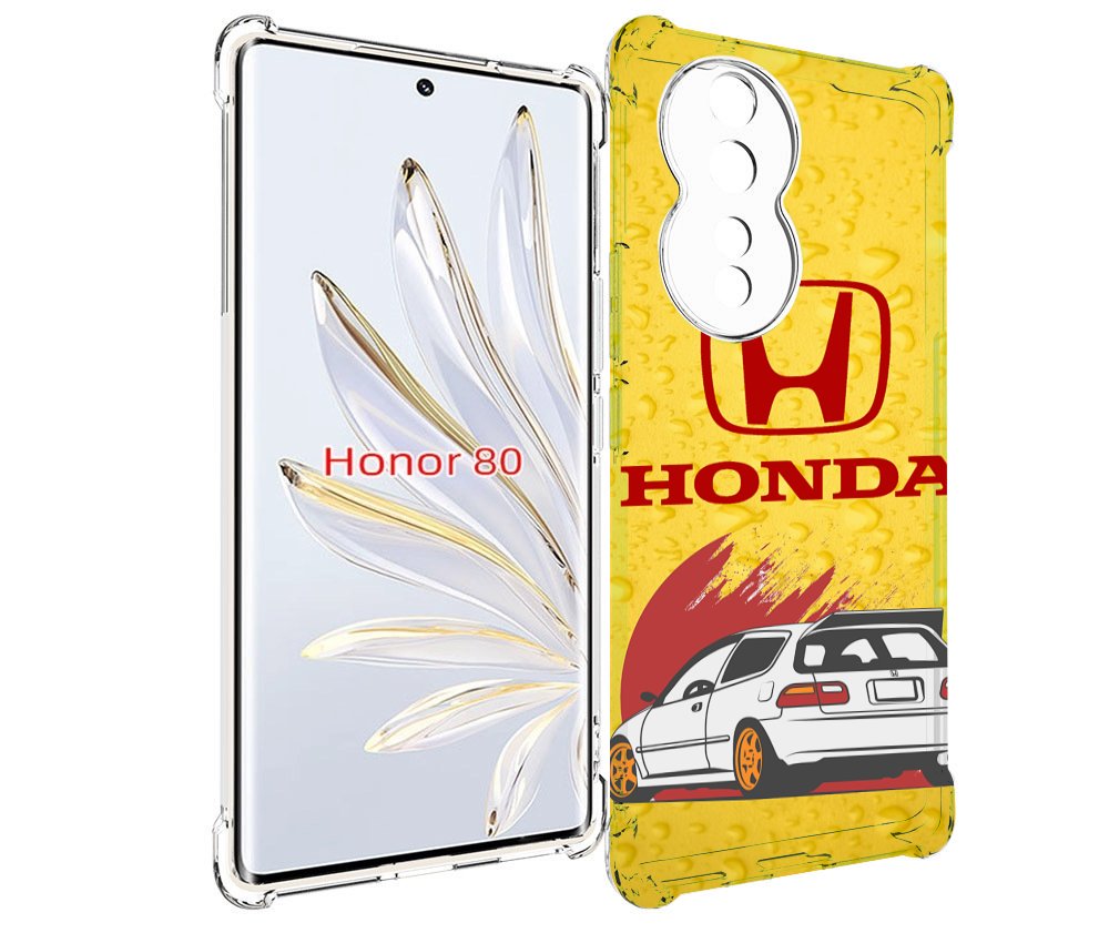 

Чехол MyPads honda-motor для Honor 80, Прозрачный, Tocco