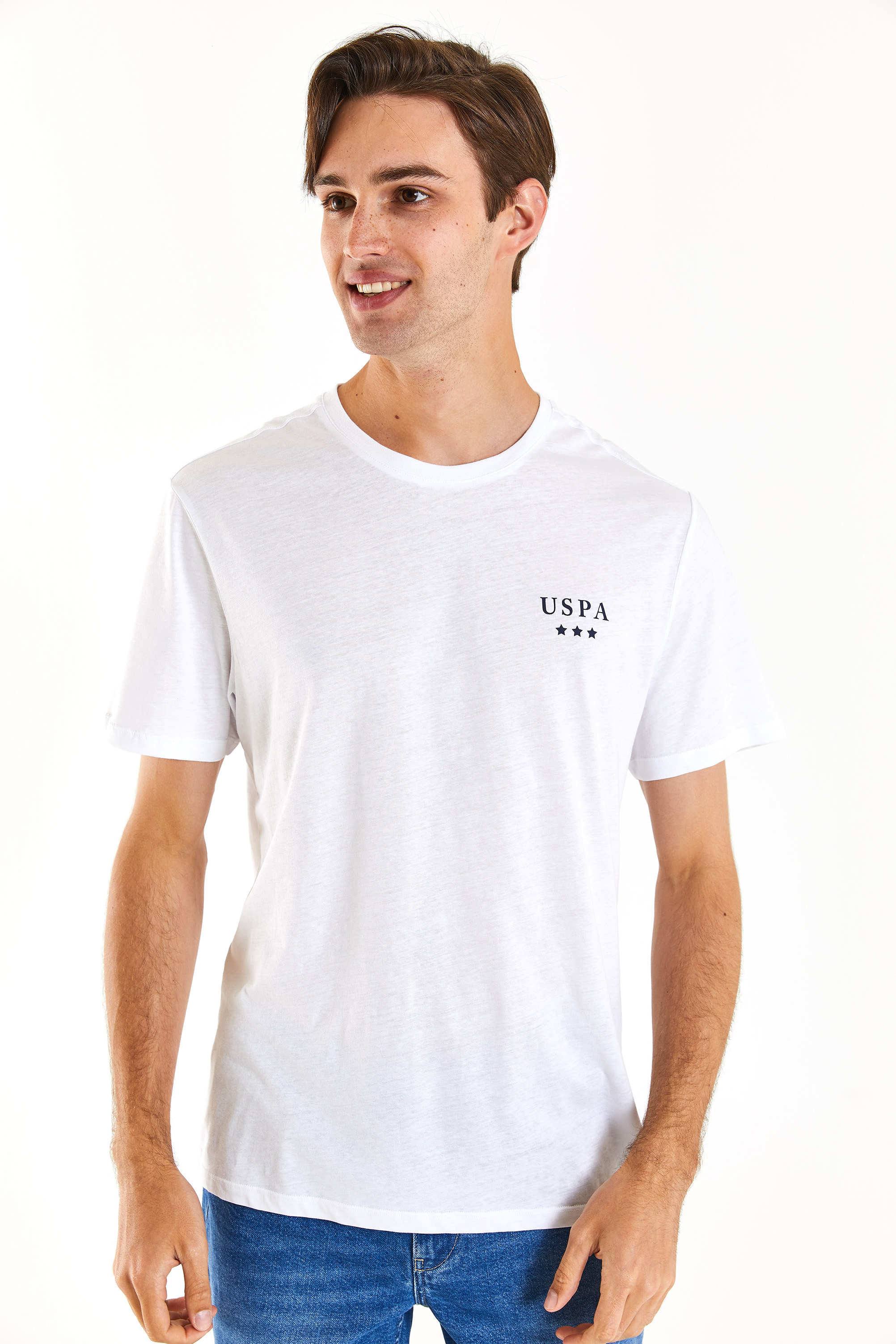 

Футболка мужская US Polo Assn G081GL0110SANT белая XL, Белый, G081GL0110SANT