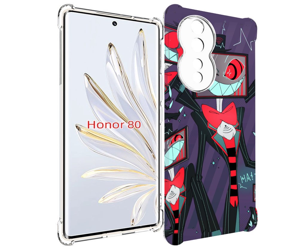 

Чехол MyPads hazbin hotel для Honor 80, Прозрачный, Tocco