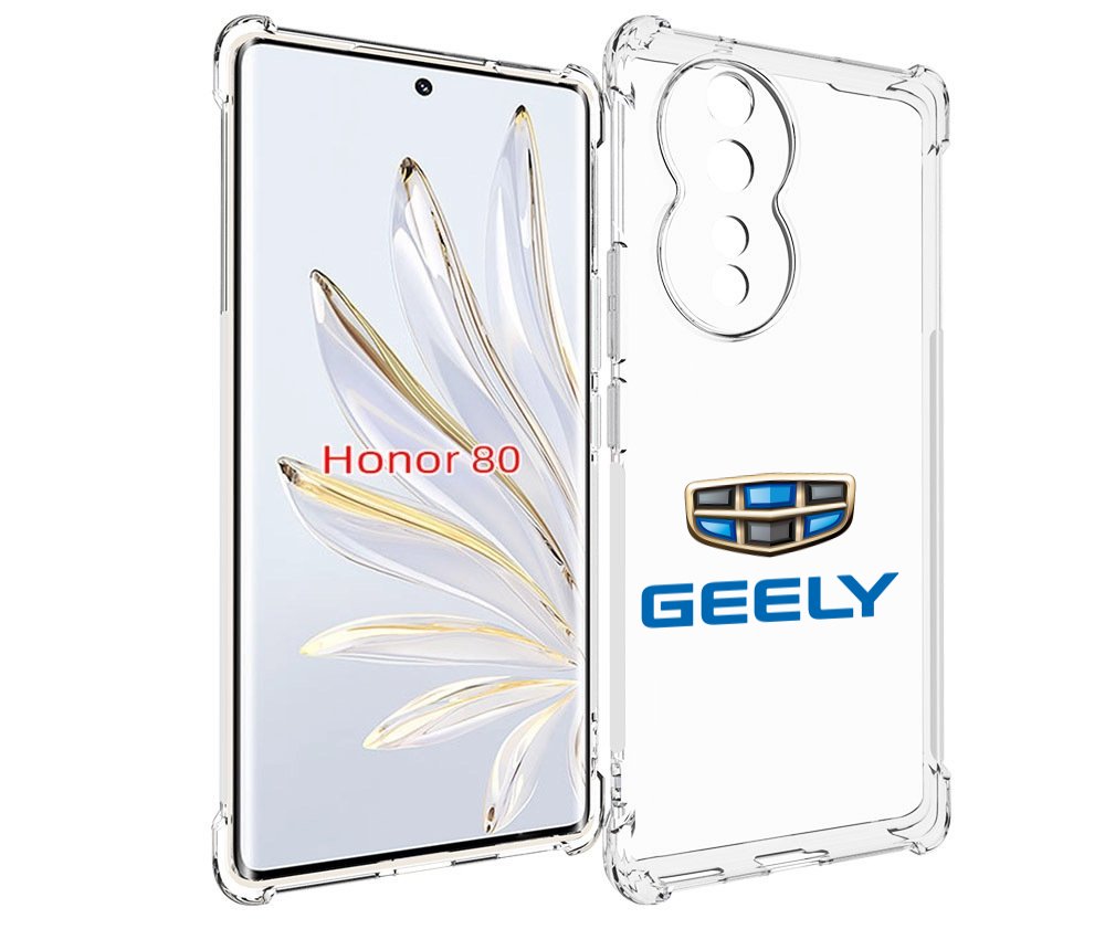 

Чехол MyPads geele 3 для Honor 80, Прозрачный, Tocco