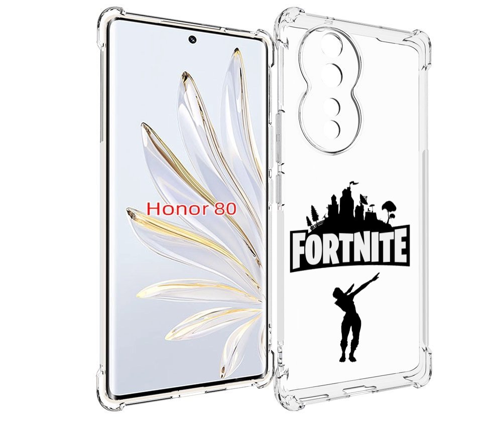 

Чехол MyPads fortnite-2 для Honor 80, Прозрачный, Tocco