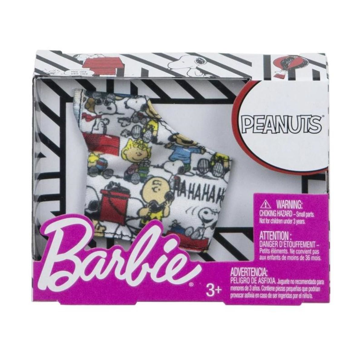 

Одежда для куклы Барби Модный топ Barbie Fashion Peanuts, Разноцветный
