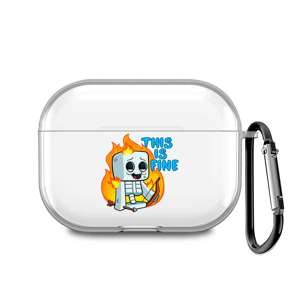 

Чехол для наушников AirPods Pro 2 "This is fine", AIPC-440-9E-1