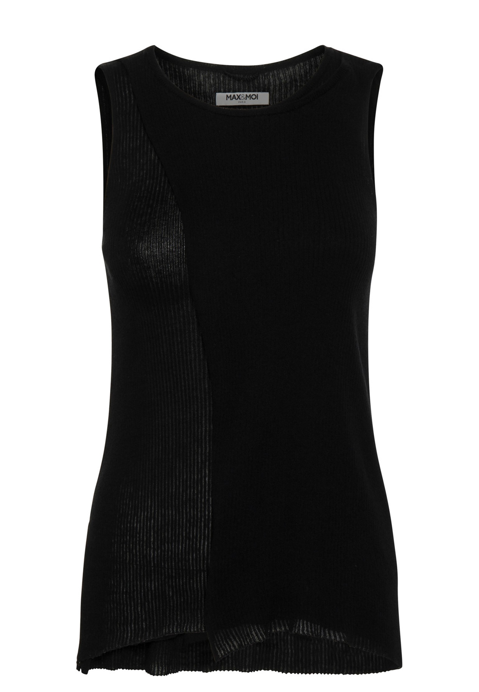 

Топ женский MAX & MOI 128124 черный S, 128124