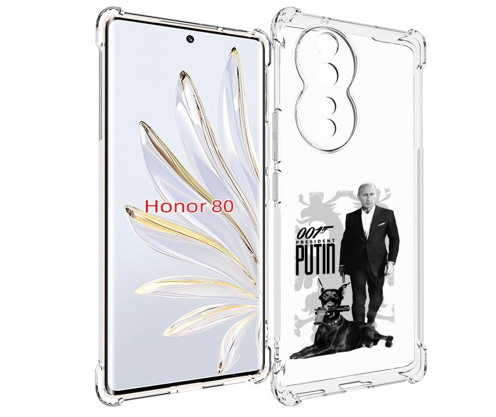 

Чехол MyPads 001 для Honor 80, Прозрачный, Tocco