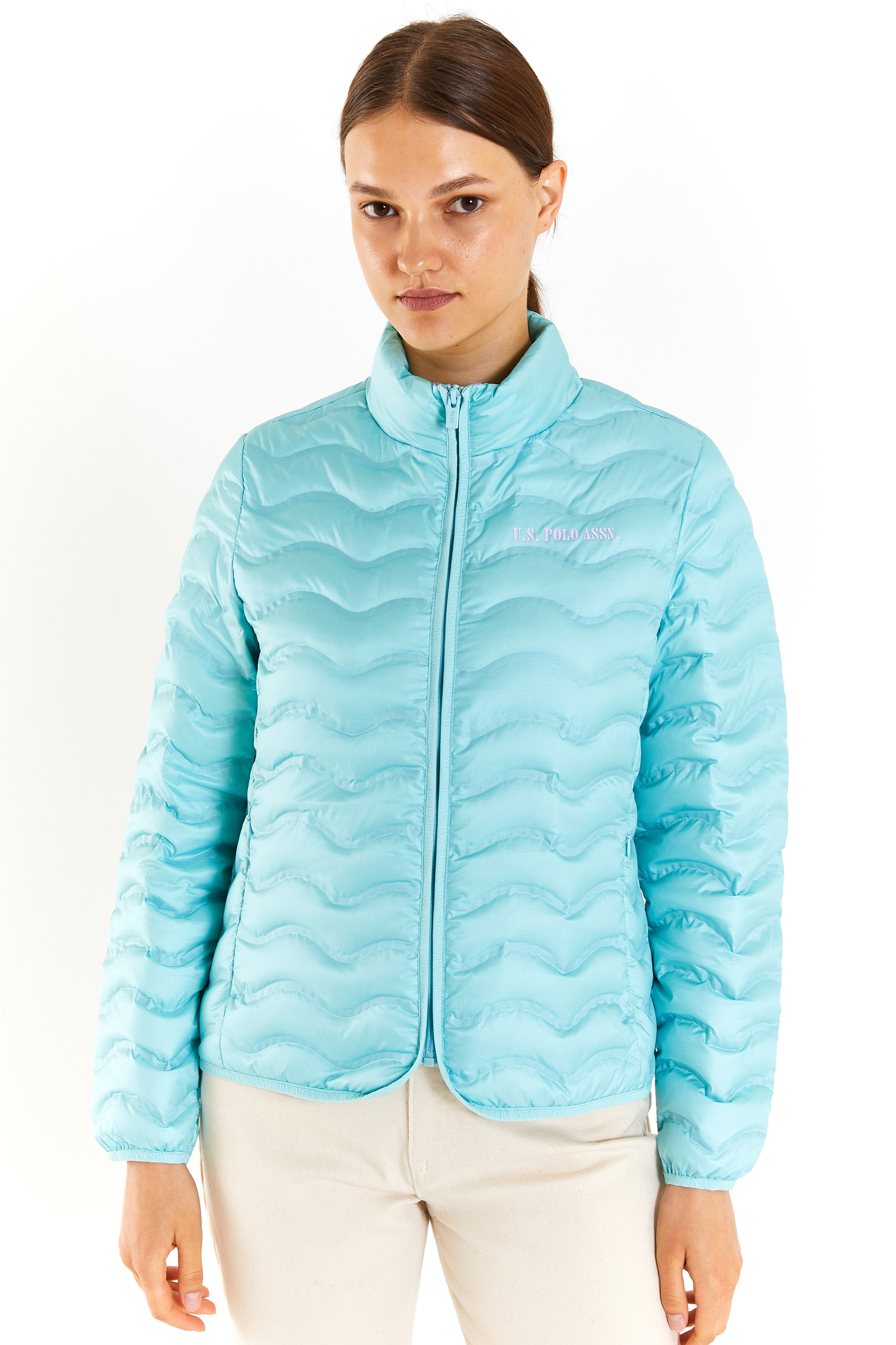 

Куртка женская U.S. POLO Assn. G082SZ0MS0BRACE24Y бирюзовая 38, Бирюзовый, G082SZ0MS0BRACE24Y