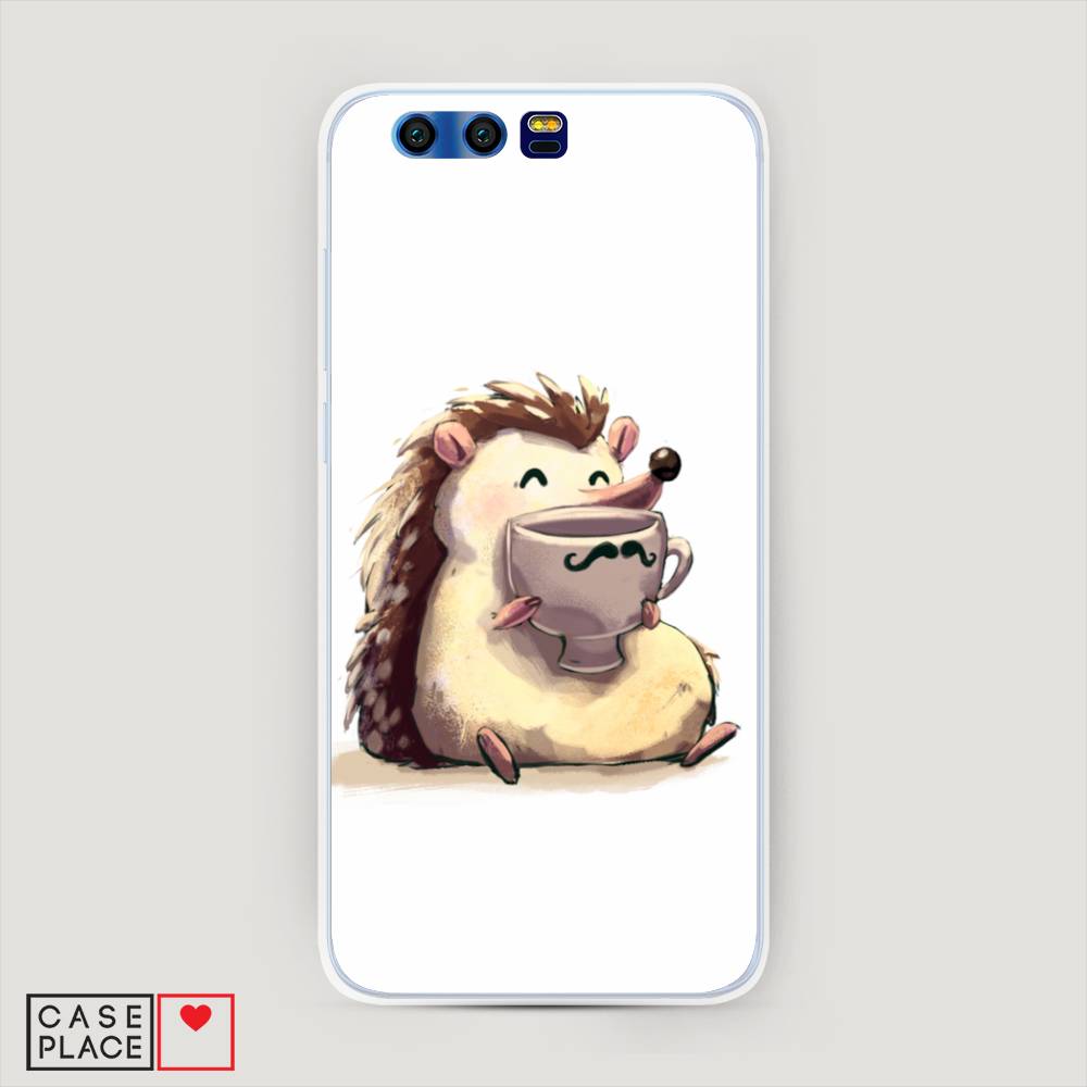 

Чехол Awog "Еж кофеман" для Honor 9