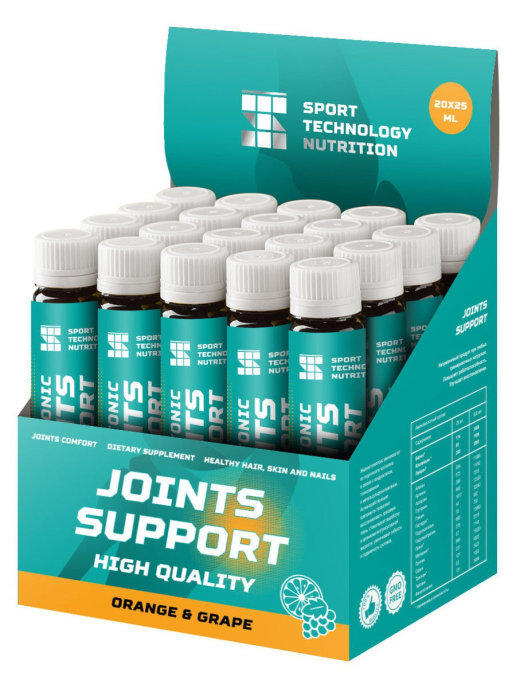 Sport Technology Nutrition 20 ампул JOINTS-SUPPORT, Апельсин-Виноград