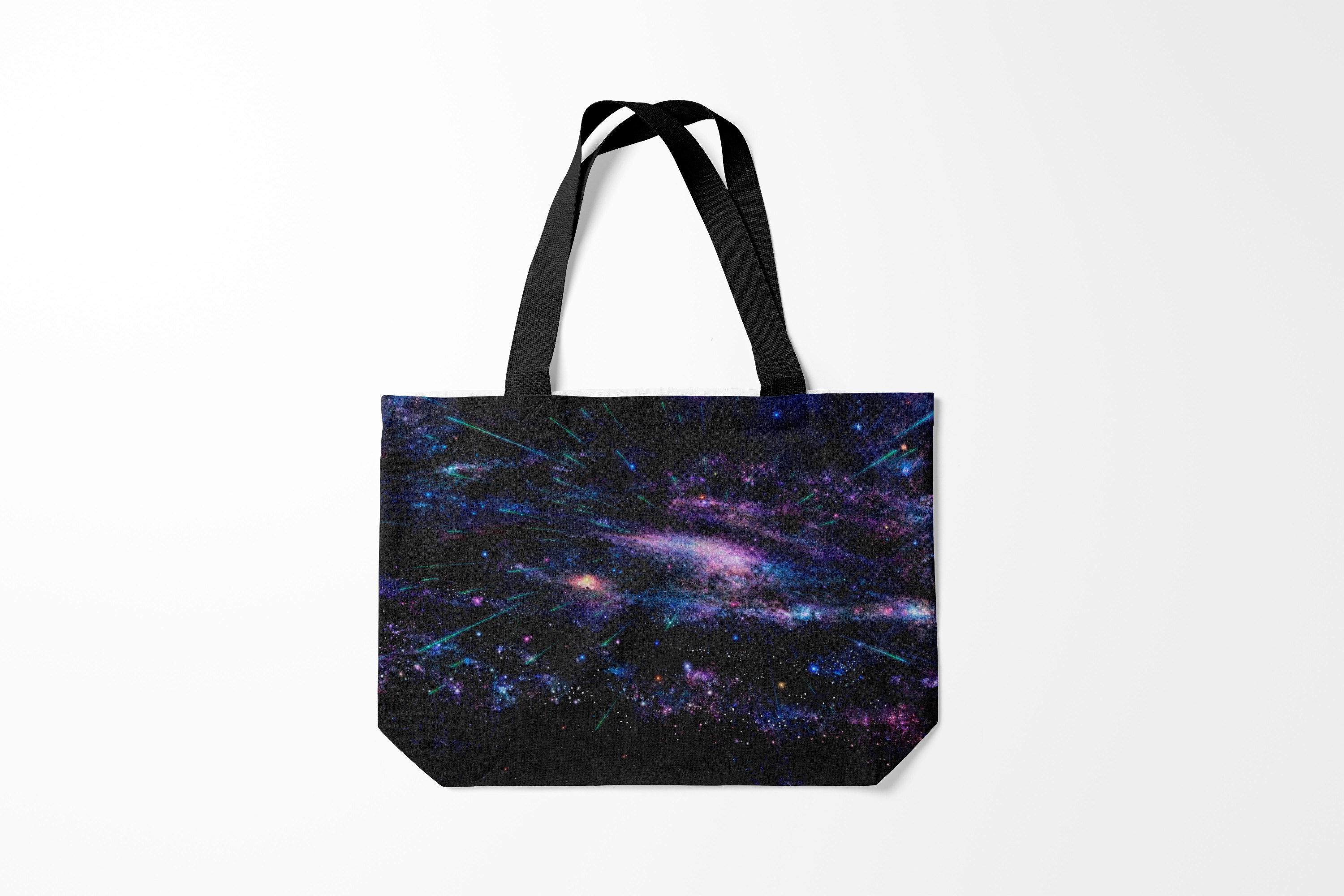 

Сумка шoппер унисекс Burnettie Космос GALAXY, черный, Космос GALAXY