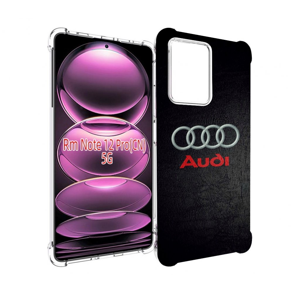 

Чехол MyPads audi 6 мужской для Xiaomi Redmi Note 12 Pro, Прозрачный, Tocco