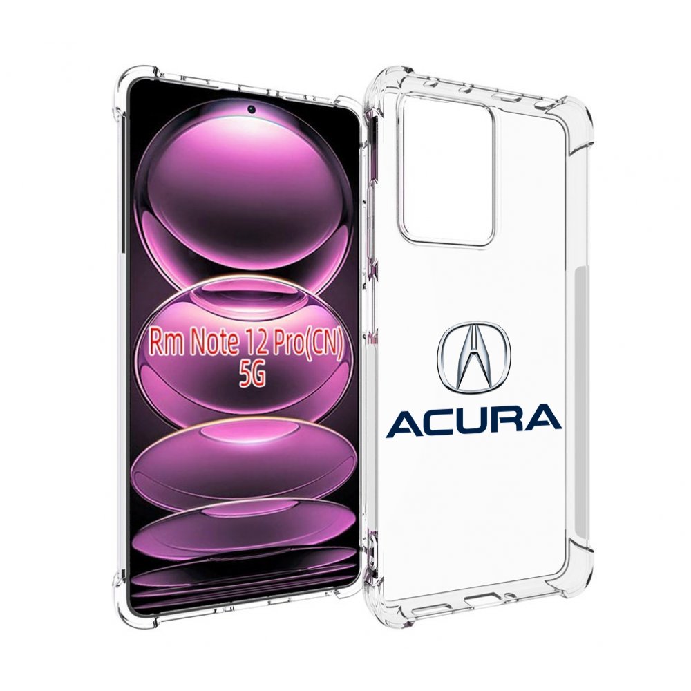 

Чехол MyPads acura-2 для Xiaomi Redmi Note 12 Pro, Прозрачный, Tocco