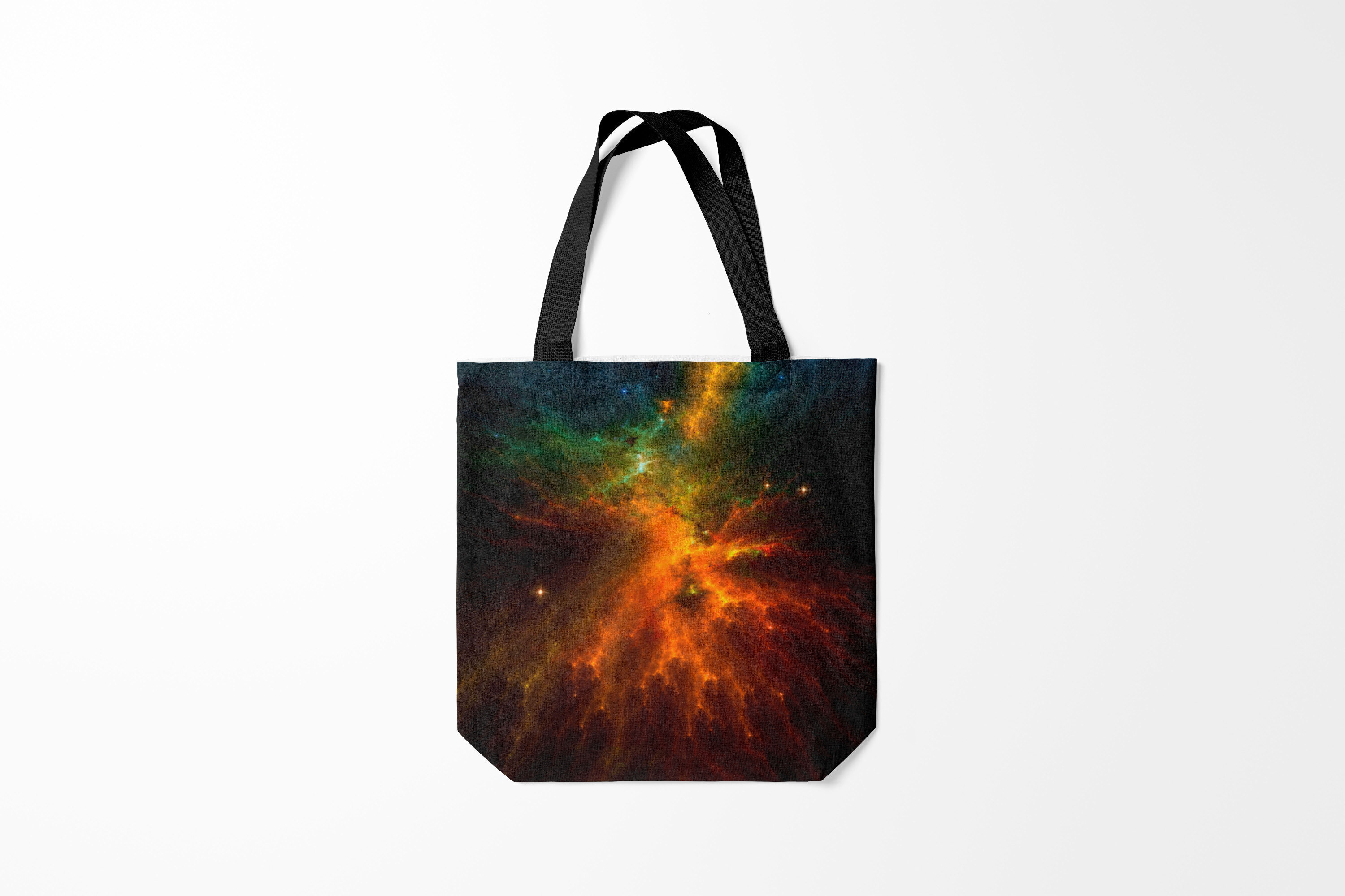 

Сумка шoппер унисекс Burnettie Космос Cosmos, красный, Космос Cosmos