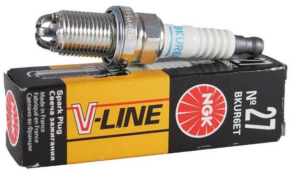 

NGK-NTK 5461 Свеча зажигания V-LINE №27 BKUR6ET