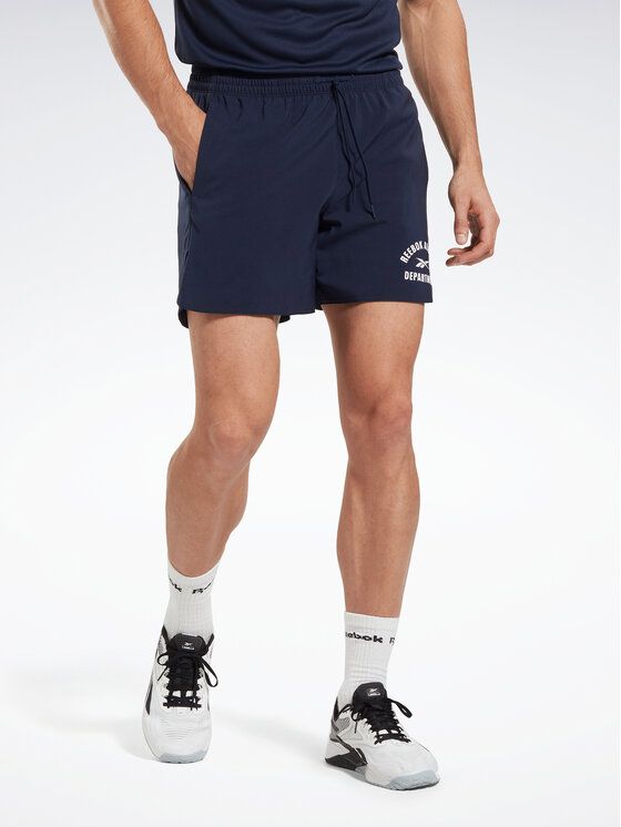 

Спортивные шорты мужские Reebok 0000301515623 синие L, Синий, 0000301515623