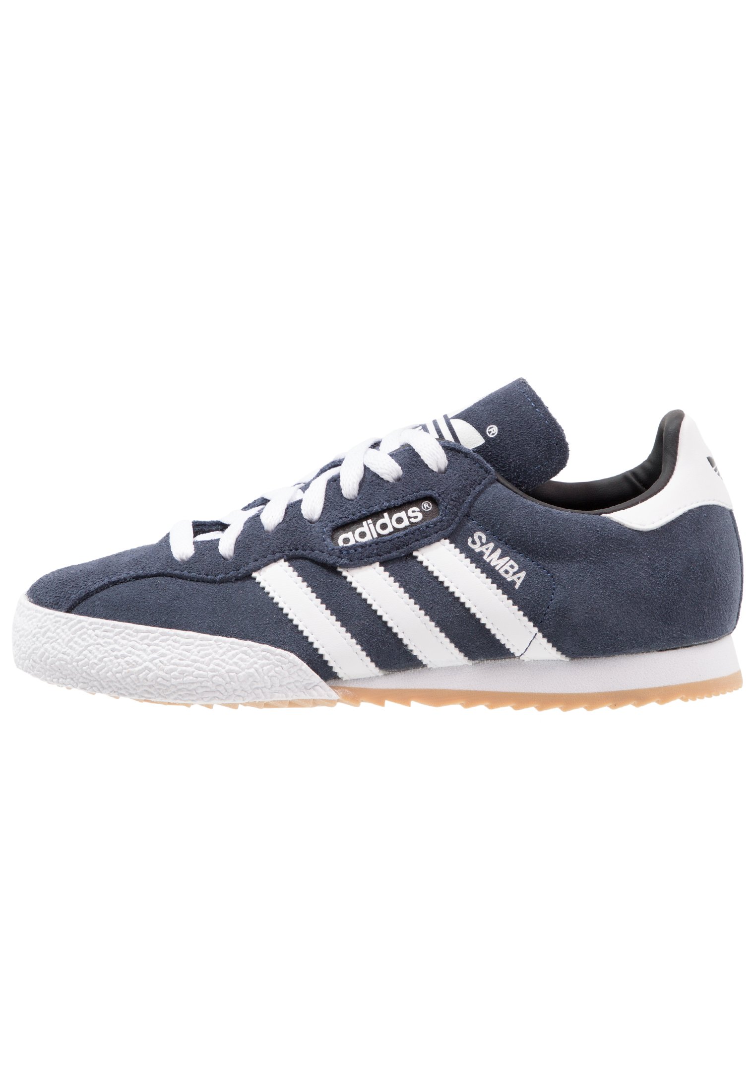 

Кроссовки женские Adidas Originals Samba Super Suede синие 35.5 EU, Синий, Samba Super Suede