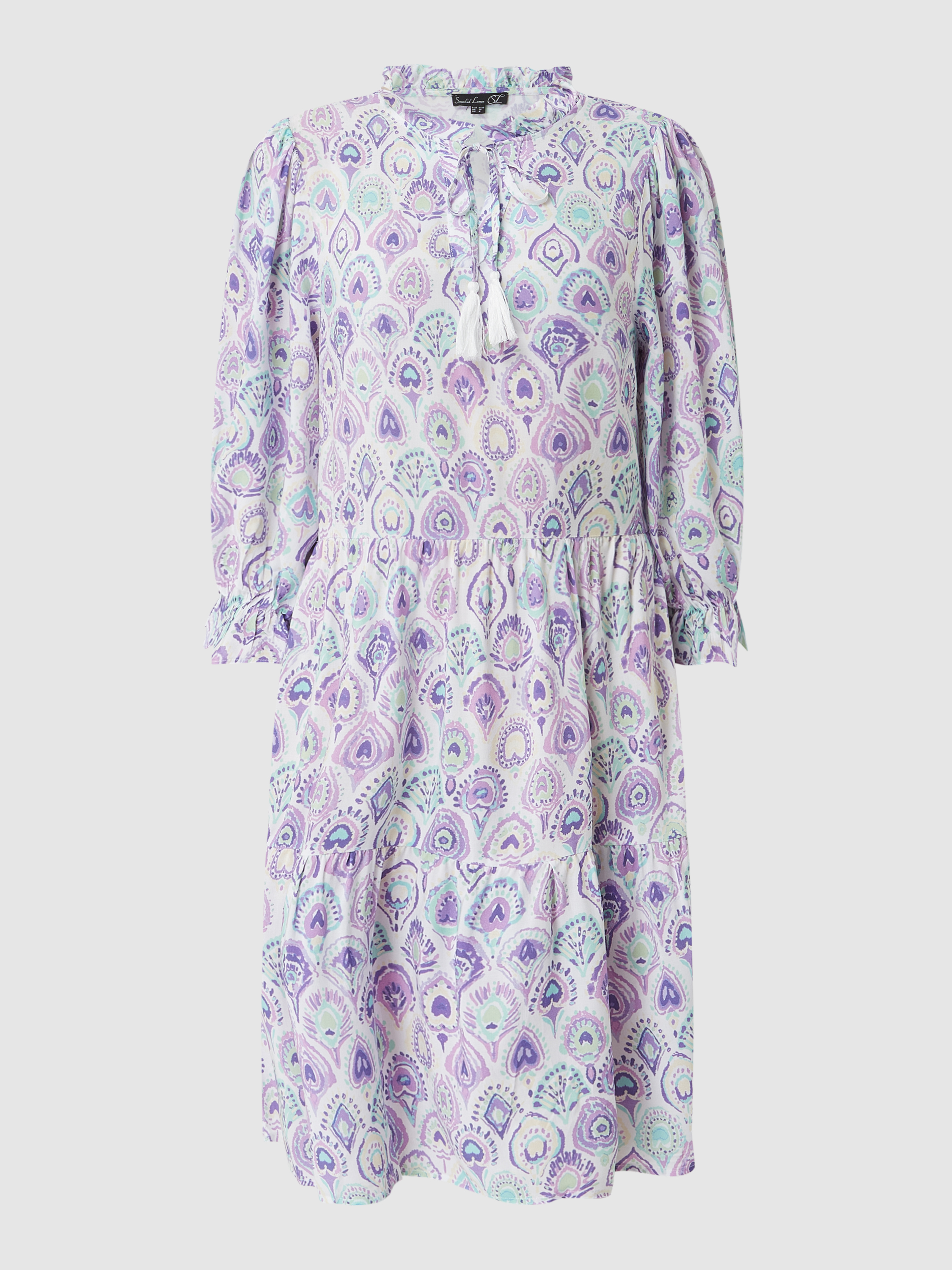 Платье женское Smashed Lemon 1534049 фиолетовое M (доставка из-за рубежа)