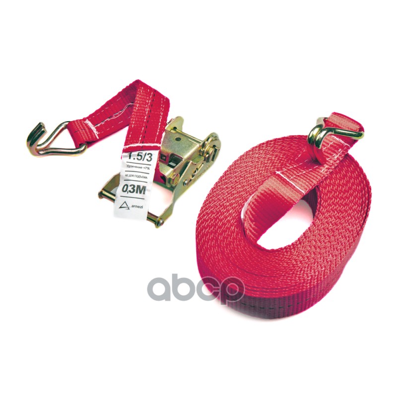 фото Стяжка груза 10м х 38мм полиэфир, 1500/3000 кг arnezi a0901037 arnezi арт. a0901037