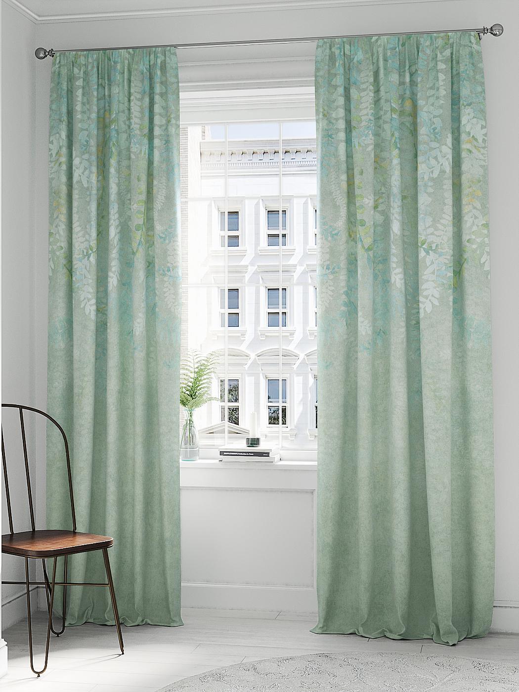 

Комплекты штор AT HOME / шторы в комнату 150х260 см / Джоинс (зеленый), 959082