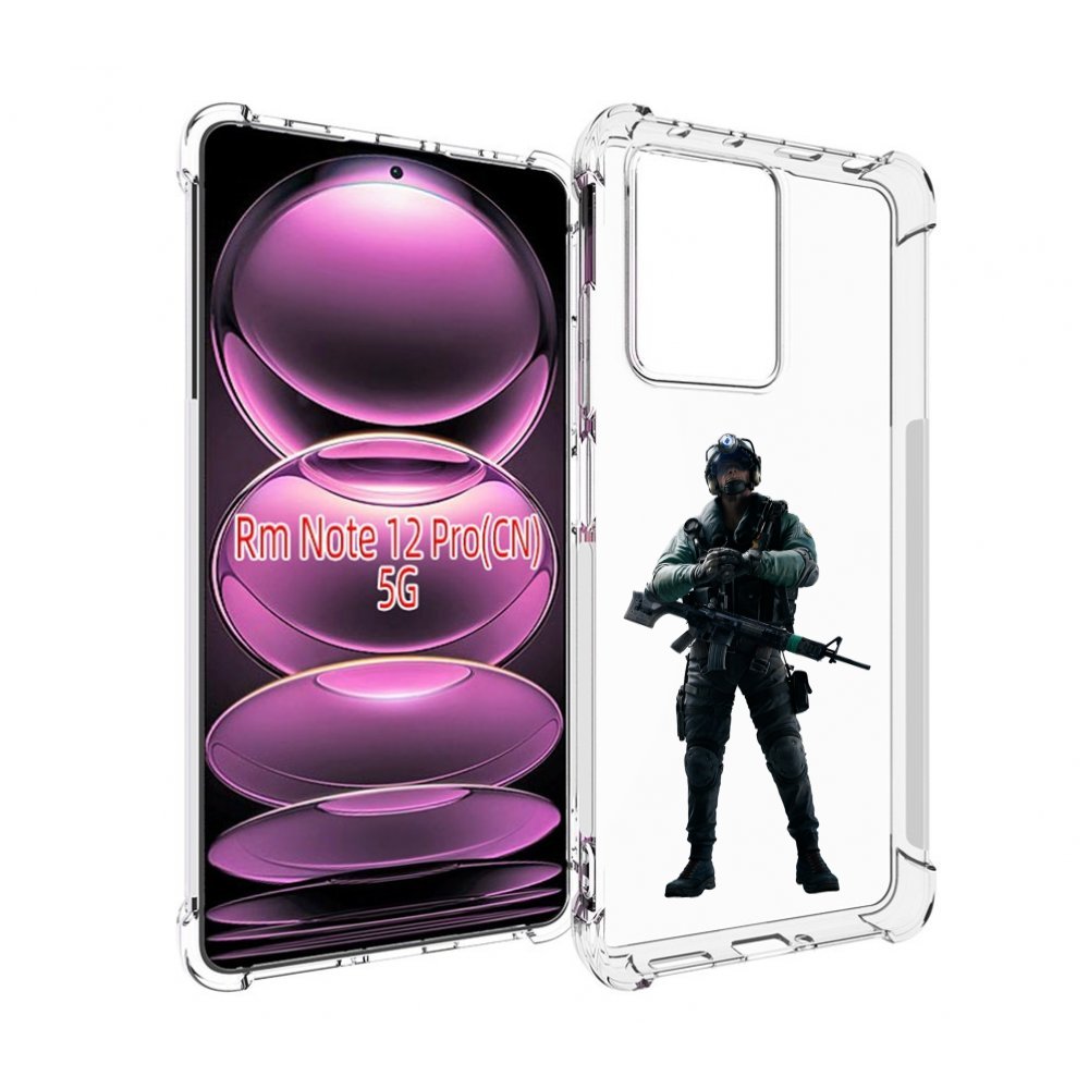 

Чехол MyPads Tom-Clancy's-Rainbow-Six-2 для Xiaomi Redmi Note 12 Pro, Прозрачный, Tocco