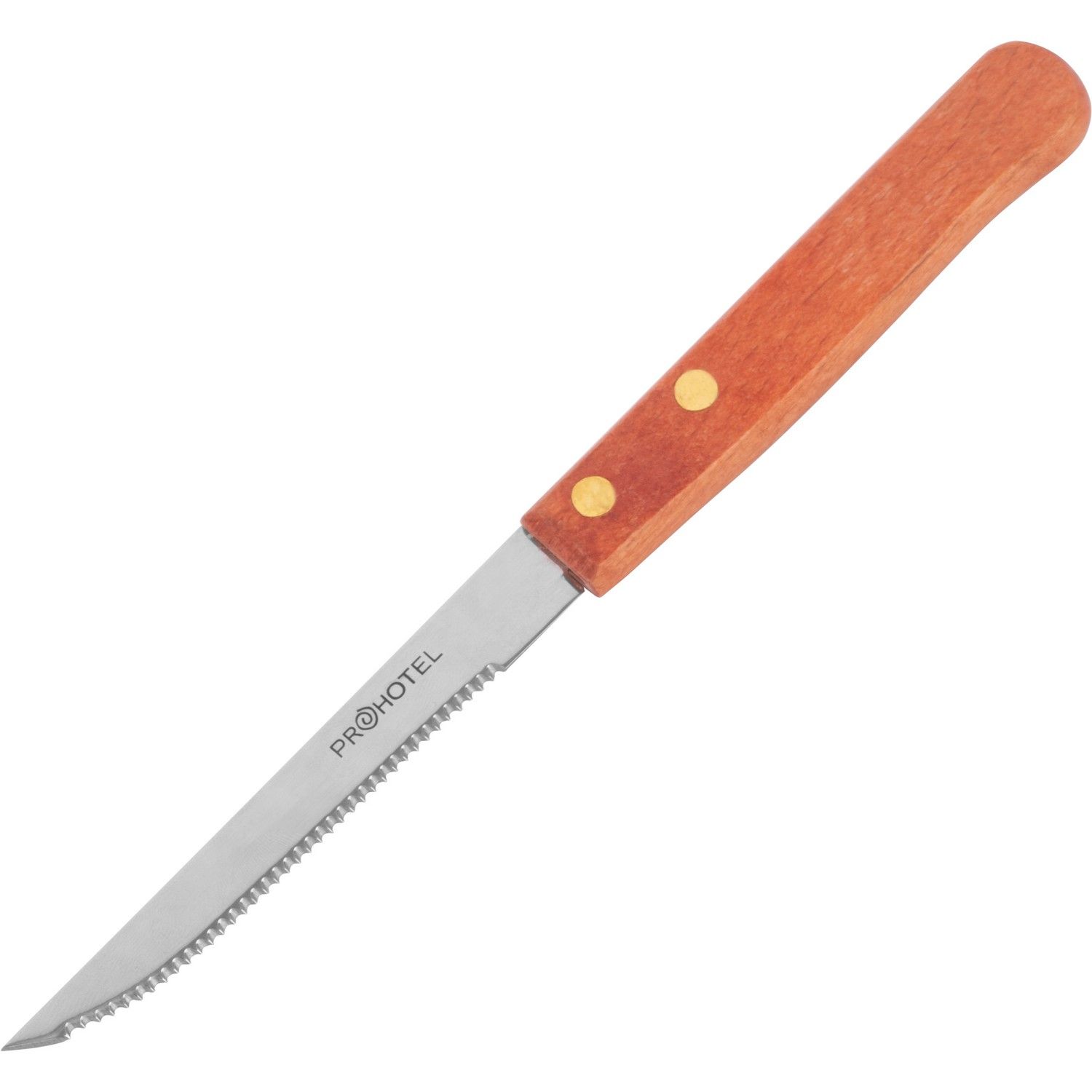 Нож для стейка Prohotel 20/10см, нерж.сталь, дерево